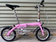 (新款摺叠扣) 2023 DAHON DOVE 豆腐 BYA 412 14吋 鋁合金 折叠車 送叮叮水架前後蛙燈