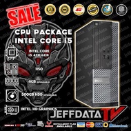 SLIM SYSTEM UNIT ONLY I5 4th gen 4gb ddr3 500GB  onboard  Intel