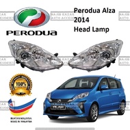 Perodua Alza 2014 Head Lamp 2nd Model Lampu Depan , Lampu Besar