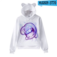 [polls] Aphmau Hoodies Aaron Varsity Jacket Merch Cat Ear Hoodies Autumn Winter Boys Girls Sweatshir