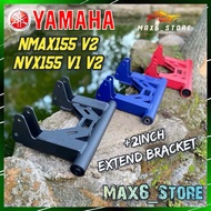 YAMAHA NVX155 V1 V2 NMAX155 V2  EXTEND ARM +2 INCI SWING ARM BRACKET NMAX V2 NVX V3 EXTENDER +2 INCH