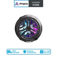 Amgras iceWorld Pro Mobile Phone Cooler Portable Cooling Fan Phone Radiator Cooling Tool Mute Dissip