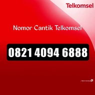Nomor Cantik Ganteng 888 Telkomsel simpati Triple 888 0821 4094 6888