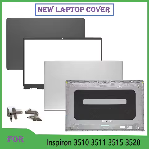 New For Inspiron 15 3510 3511 3515 3520 LCD Laptop Back Cover Front Bezel Hinges Top Case 00WPN8 00D