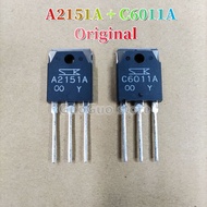 1pair C6011A A2151A TO-3P ( 1pcs 2SC6011A + 1pcs 2SA2151A ) TO3P C6011 A2151 2SC6011 2SA2151 Audio a