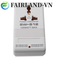 Efficient and Portable Voltage Converter Transformer 100W 110V/120V to 220V/240V
