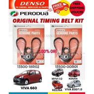 ORIGINAL PERODUA KELISA KENARI VIVA 850/1.0 / MYVI 1.0 TIMING BELT KIT SET 13500-00R01, KANCIL 660 L