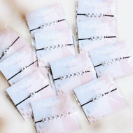 G001 - POCKETZ SIZE CUSTOM STRAP BRACELET NAME LETTER MOTE ALPHABET WRITING INITIAL COUPLE