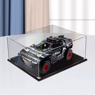 High Transparency Acrylic Box 高透亚克力展示盒 Kotak Jernih Dustproof For Lego 42160 Audi Rally Car
