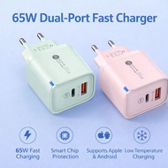 Power Delivery Type-C Fast Charging Charger Head Adapter Type C PD USB Fast Charging 65W Charger Hea