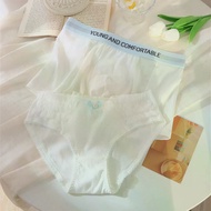 Couple Underwear Pure Cotton Comfortable Breathable Male Boxer Female Triangle