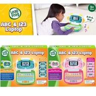 LeapFrog ABC and 123 Laptop Clic the ABC 123 Character Robot Laptop Green or Pink