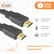 HDMI to HDMI Flat Full HD 1080P Cable Length 1.5 Meters 3 Meters 5 Meters 10 Meters