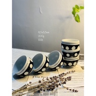 Set of 5 cups of Japanese tea
