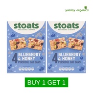 Stoats Blueberry & Honey Porridge Oat Cereal Bars (4x42g) 168g OCT 31 2025
