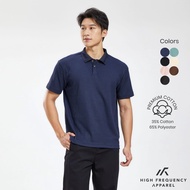 HFA Men's Waffle Knitted Polo T-Shirt