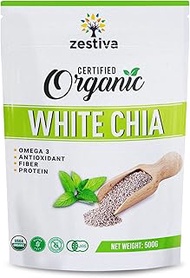 Zestiva Organic White Chia Seed