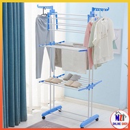 Foldable Clothes Drying Rack 3 Tier - Large / Rak Ampaian Baju Boleh Lipat