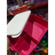 Click to go tupperware pink Lunch Box