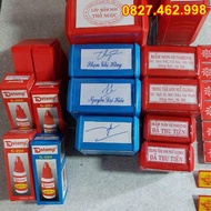 Con dấu đóng mộc con dấu tên chữ ký KHẮC THEO YÊU CẦU 22x58 mm