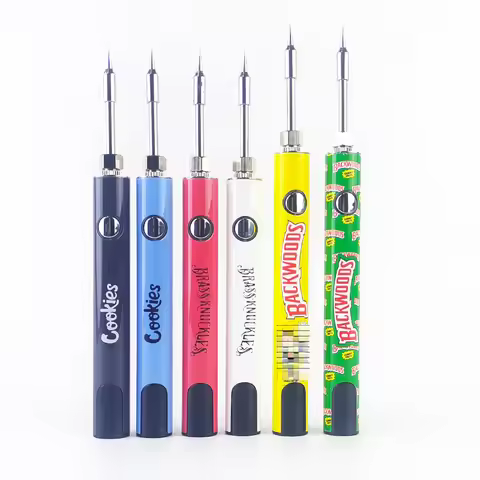 5-10Pcs 510 Thread Brass Knuckles & Cookies & Backwoods Electronic Soldering Iron Battery 500mAh-110