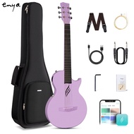Enya Guitar NOVA Go SP1 Acoustic Electric Guitar 35 Inch with Smart AcousticPlus 2.0 system Carbon F