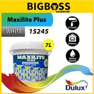 Dulux Maxilite Plus 7L 15245 White Paints Ceiling Dinding Cat Dalam Rumah Interior Wall