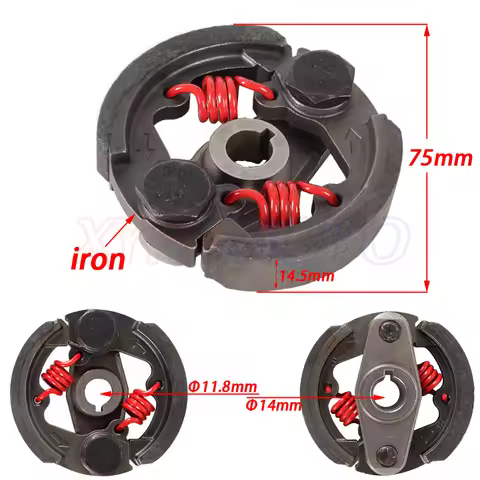 Racing Heavy Duty 2 Stroke Mini Moto Clutch Pad 43cc 47cc 49cc Engine Pocket Dirt Bike ATV Quad Cros