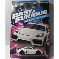 HOT WHEELS FAST & FURIOUS PORSCHE 718 CAYMAN GT4