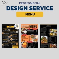 MENU SERVICE DESIGN (MENU MAKANAN/MINUMAN/DLL)