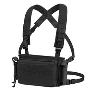 KRYDEX ยุทธวิธีมินิ D3CR หน้าอกเกียร์กับสามเท่า 5.56 7.62 มม. นิตยสารกระเป๋าปรับได้กับการล่าสัตว์กลา