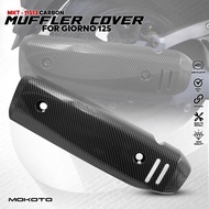 MOKOTO HONDA GIORNO 125 MUFFLER COVER HEAT GUARD EXHAUST COVER FOR HONDA GIORNO 125
