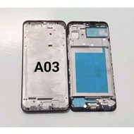 LCD FRAME BEZEL BONE LCD BONE TOUSCREN sam a03 ORI samsung galaxy A03 2021
