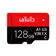 Lenovo การ์ดหน่วยความจำ512GB 256GB 128GB 64GB 32GB V30 U3 4K Full HD Micro TF Mini SD Card หน่วยความ