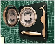 CXBDG Nuevas pestañas magnéticas 3D falso visón imán para pestañas magnéticas líquido delineador de 