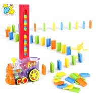 Electric Domino Train Set / Kids Electric Train Set / Permainan Keretapi Domino / Domino Blocks Set 