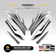 HONDA STRIPING WINHONDA 87 MOTIF/ WIN 100 STICKER/ WIN STICKER/ STICKER/ STREPING/ STIPING/ STRIPING