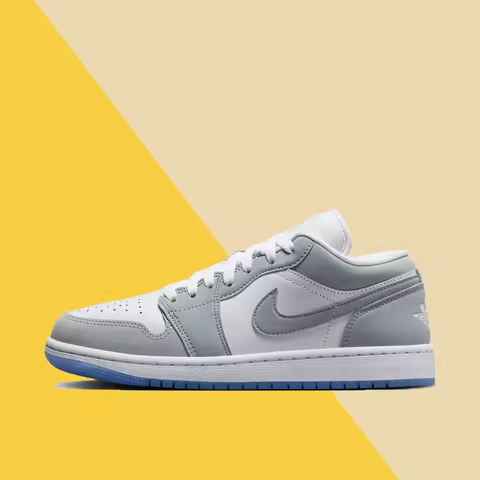 Nike Air Jordan 1 Fashionable Comfortable Non-Slip Low-Top Retro Basketball Shoes Unisex Casual Snea