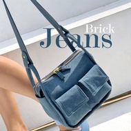Beg Wanita Denim JEANS 2023 Beg Selempang Bahu Tunggal Kanvas Baharu Jualan Panas Beg Bekalan Terus 