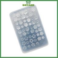 QQ* Flexible Floral Embossing Mold Decorative Resin Jewelry Mold For Nail Decoration DIY Crafting An