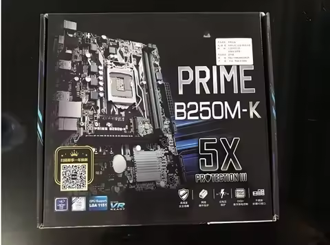 New boxed FOR Asus B250M-K Motherboard DDR4 supports 6th generation, 7th generation CPU supports M.2