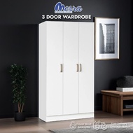 (PREMIUM) Mesra- 3 door wardrobe / 2 door wardrobe / wardrobe / ready stock / wardrobe murah / wardr