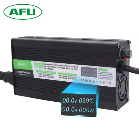 36V 8A Lead acid Battery Charger Usd For 36V Lead acid Battery Charger With OLED Display