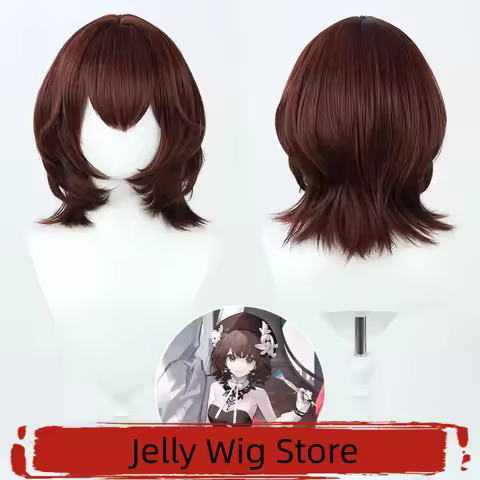 【Jelly Wig】Arknights 4th Anniversary Pending Work Roberta Cosplay Wig