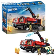 YIB hobby LH5X Compatible with 60499 Airport Fire Truck Building blocks EC2