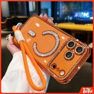 TuTu (Rope+Phone Case) Suitable for iPhone 17 16 15 14 13 12 11 Pro max Tether Flash Lens Protective