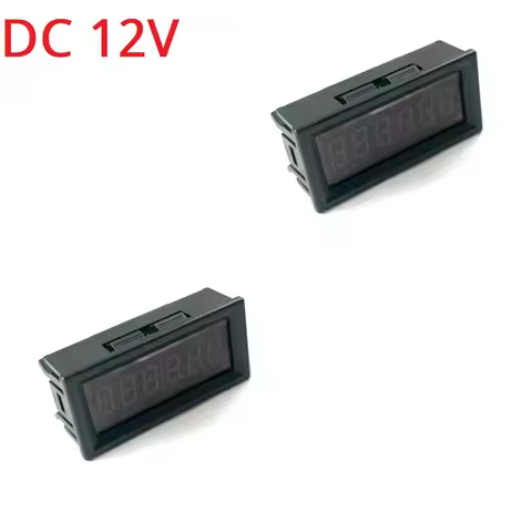 6 Bit ASCII RS485 LED Display Module for PLC HMI NODEMCU ESP8266 ESP32 - DC 12V