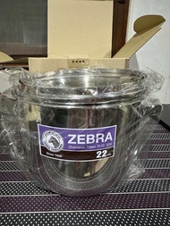 หม้อหุงต้มหัวม้าลายแท้ Embassy 22 ซม.  Zebra Sauce Pot Embassy  22 cm.