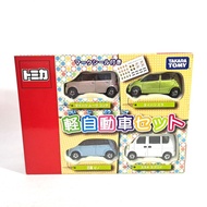 TOMICA, GIFTSET SUZUKI EVERY, DAIHATSU MIRA, DAIHATSU MOVE CONTE, PINO