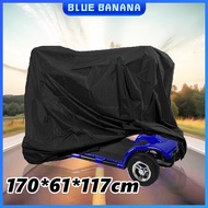 EMC Golf Cart Cover Oxford Cloth 4 Wheels E-bike Waterproof Cover Golf E-trike Dustproof Cover